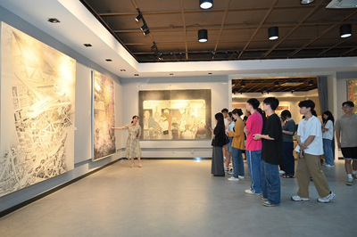 廣州國(guó)家青苗畫家培育計(jì)劃年度作品高校交流展在我校成功舉辦