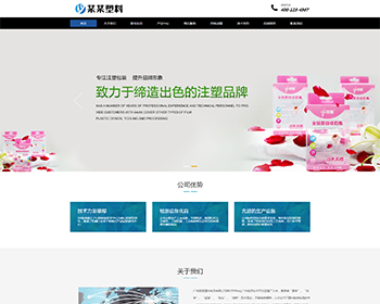打造高端大氣的響應式塑料封條制品企業(yè)網(wǎng)站——一站式網(wǎng)站建設開發(fā)服務